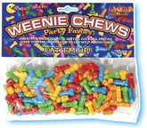 Hott Products Novelty Parties Edible Weenie Chews 125 Piece Party Gifts and Novelties